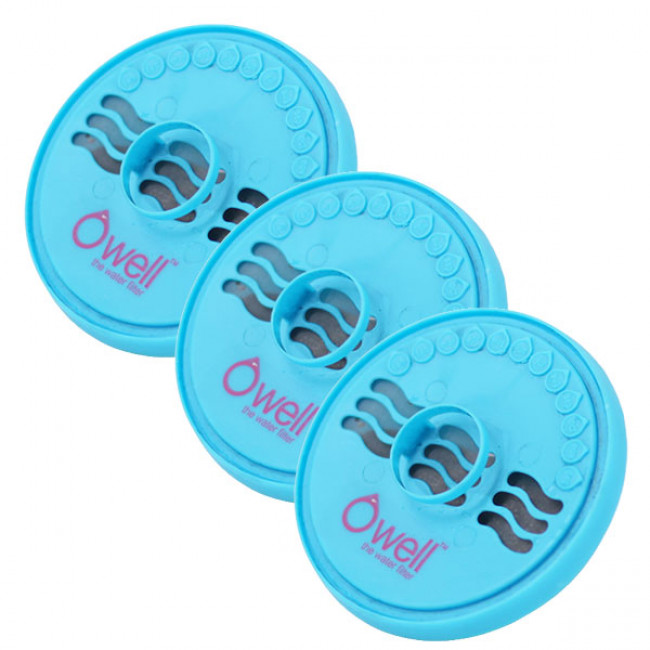 Pack de 3 cartouches pour filtre Owell Cartouche pour carafe